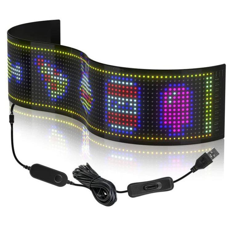 Flexibel LED-matrixdisplay