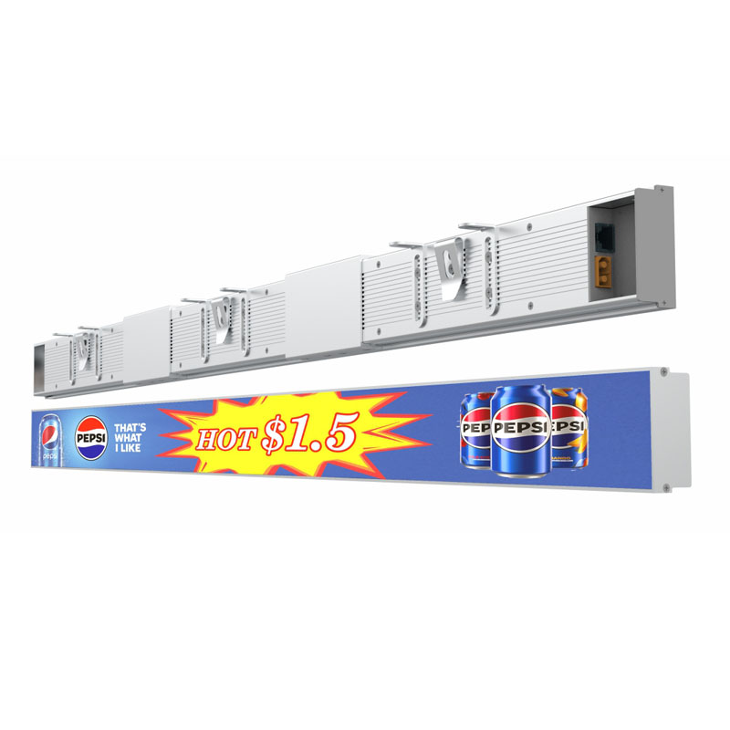 Plank LED-scherm